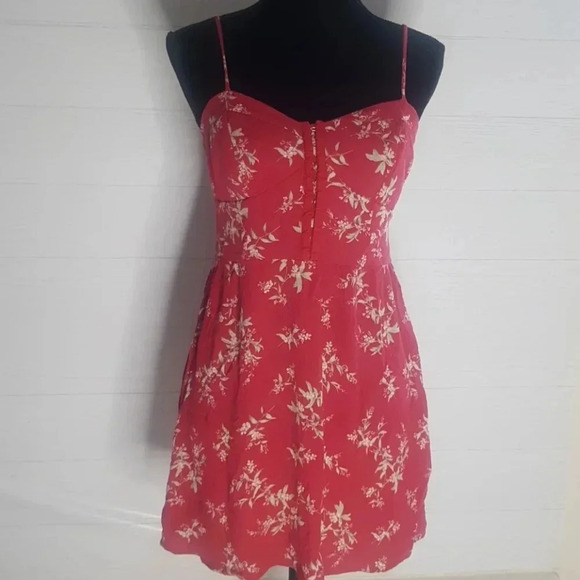 American Eagle  outfitters Pinl floral summers sz S - Picture 1 of 11